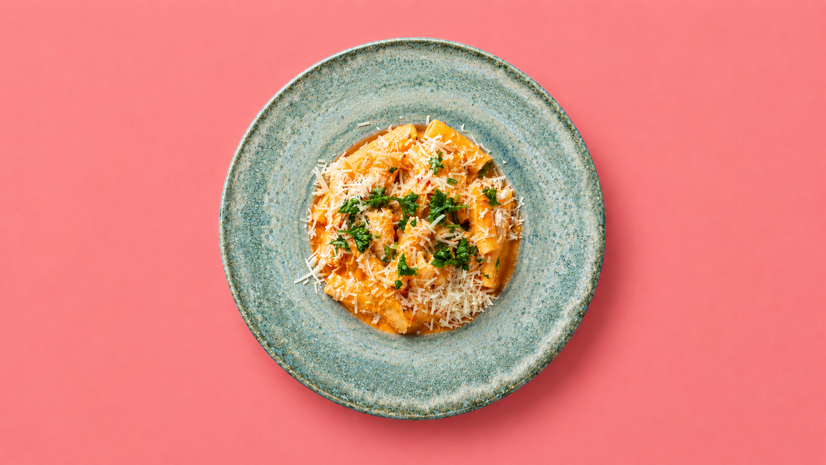 Penne pollo Pomdoro menuoversigt