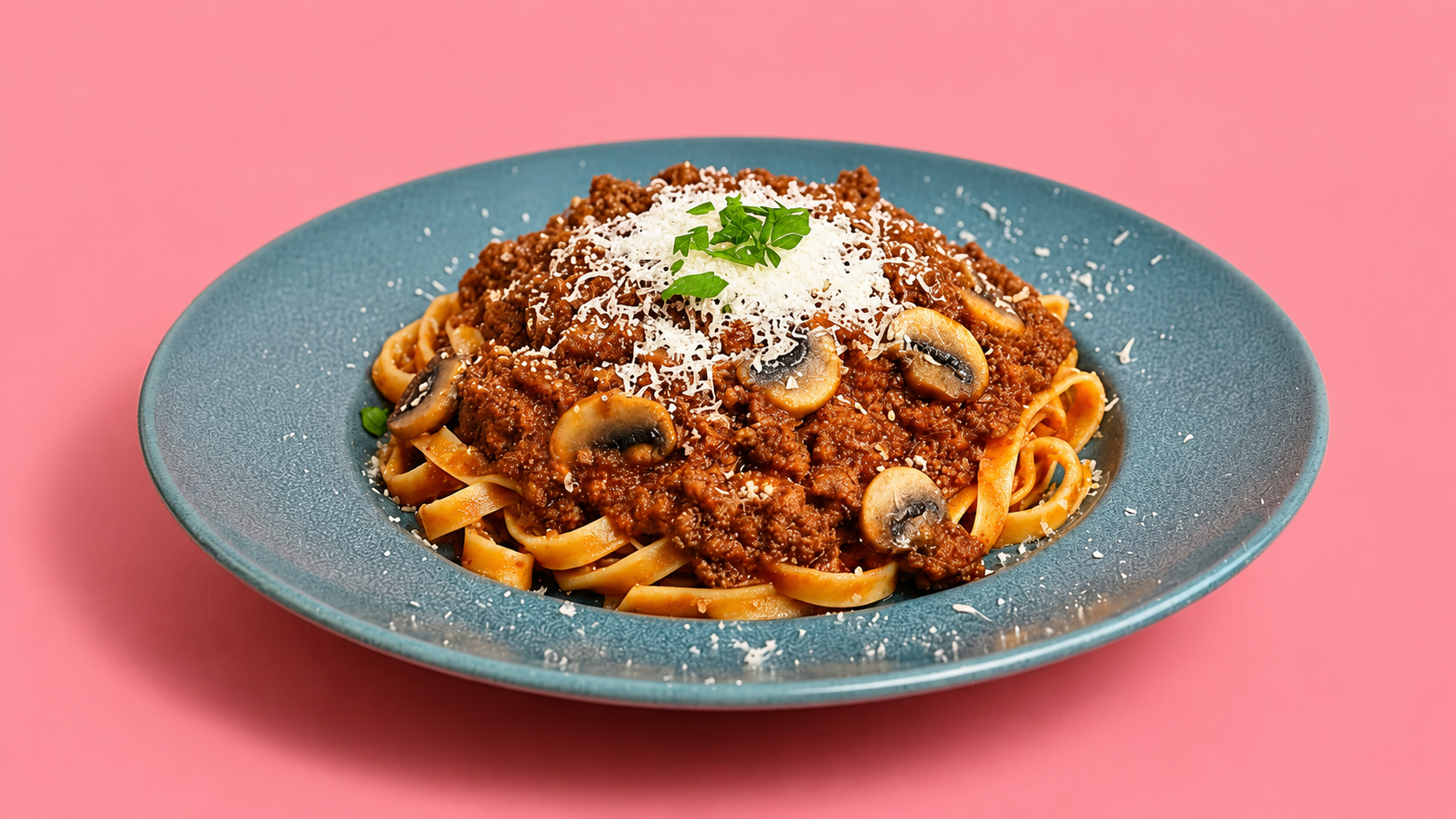 Fetuccine Bolognese menuoversigt